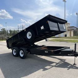 7x16 Big Tex Dump Trailer