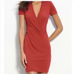 NWT Sexy Red French Connection Cocktail Dress S 10