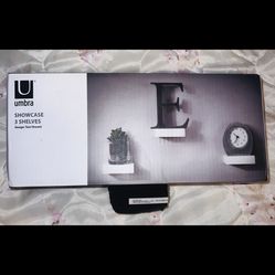 3 PIECE WHITE DECOR SHELVES