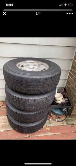 Chevrolet silverado tires.