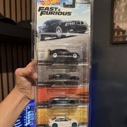 Hot Wheels Fast & Furious Euro Fast Full Set with case