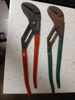 Crescent slip Joint pliers and Channel Locks