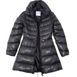 Moncler Black Down Jacket XS