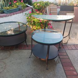 3 Garden Tables