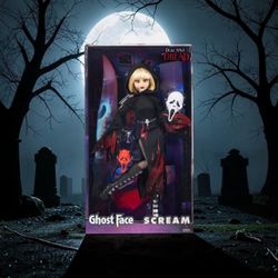 Jakks Doll Haus of Dread Ghost Face Scream Fashion Doll Horror NEW DAMAGED