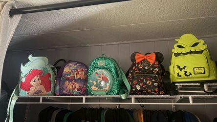 Loungefly Disney Mini Backpack Collection (5 Bags)