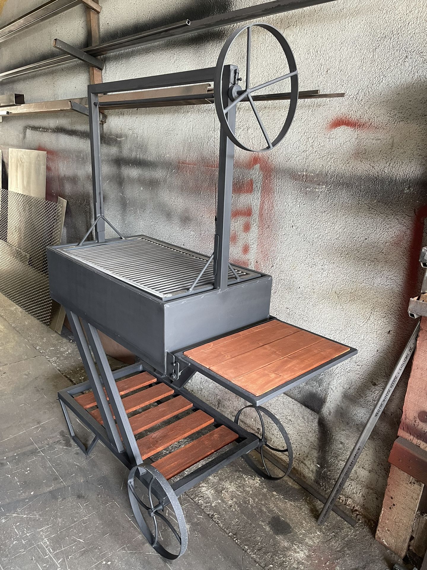 Asador De Carbon 19x33