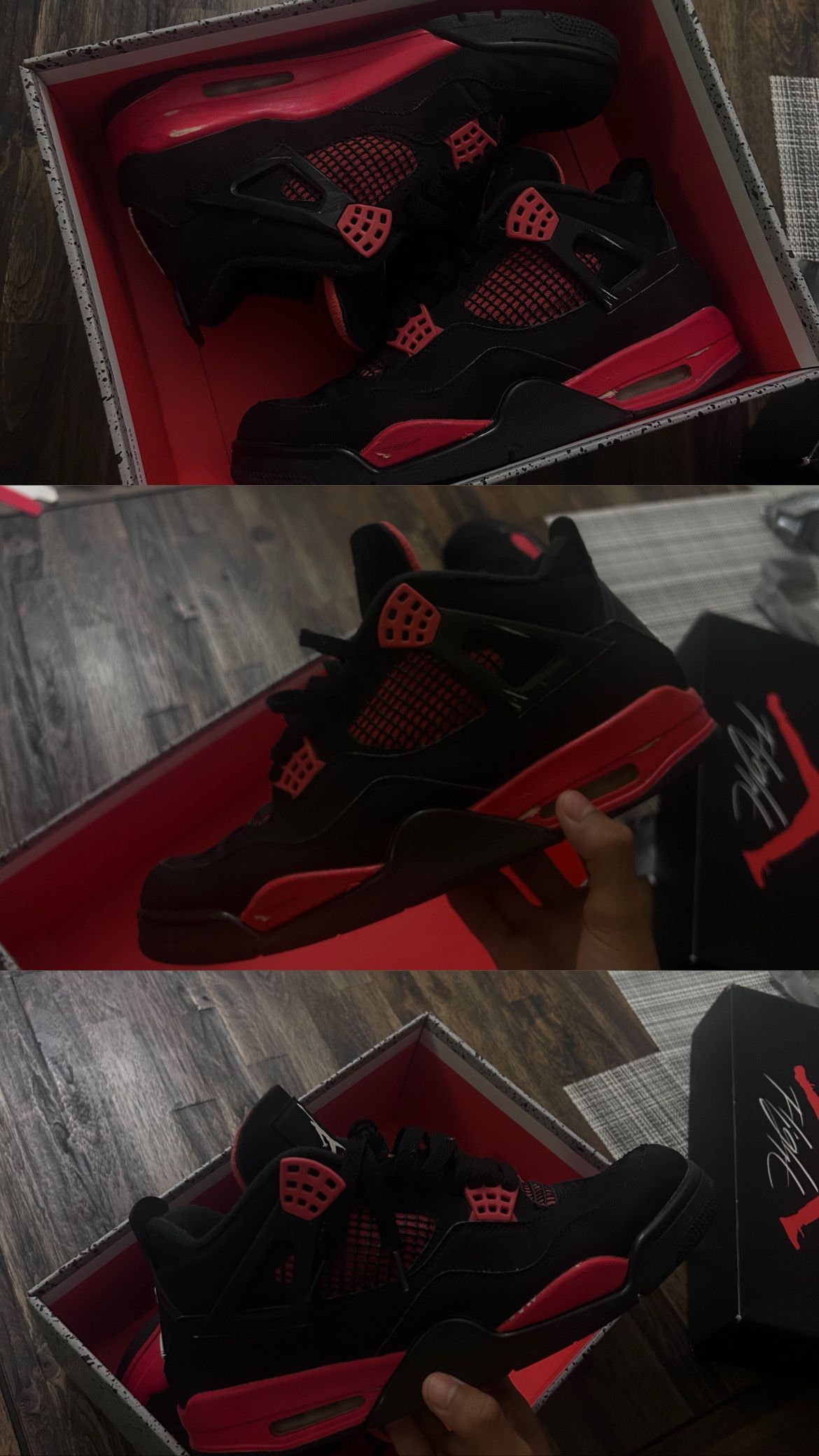 Jordan 4 Red Thunder