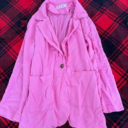 Women’s Pink Blazer 