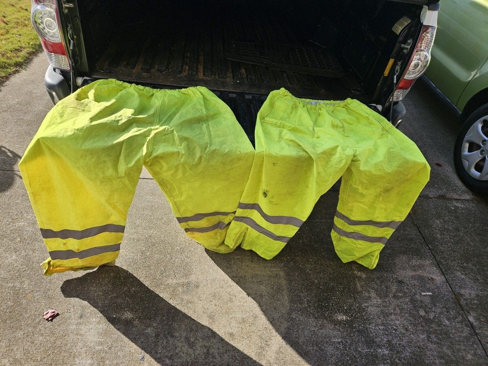 2 Pair Of Rain Pants