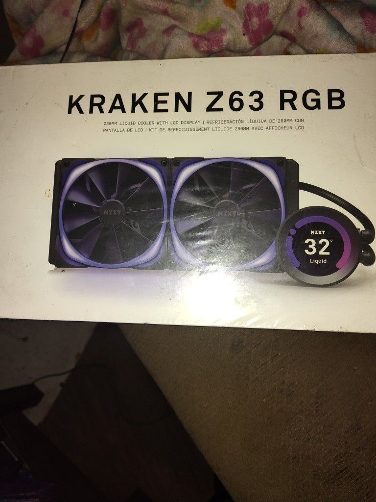 280mm Liquid Cooler with LCD Display