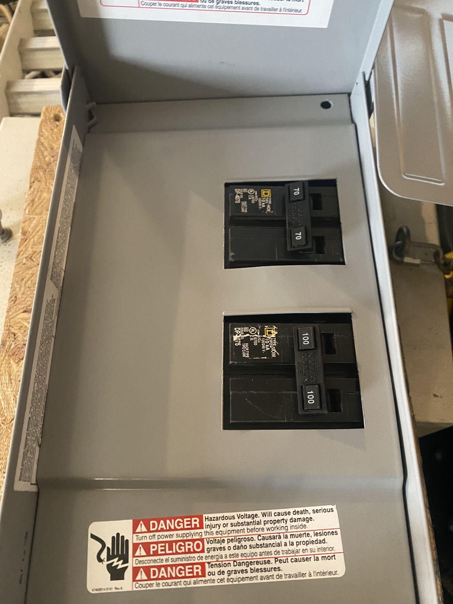 Siemens Outdoor Load Center 