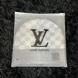 Grey Louis Vuitton beanie