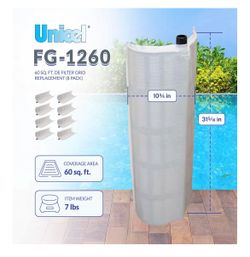 5 POOL FILTERS
