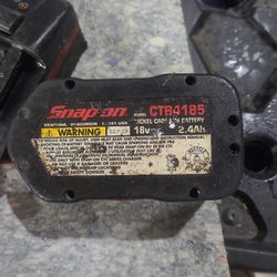 SNAP ON 18VLT RECHARGEABLE BATTERY 