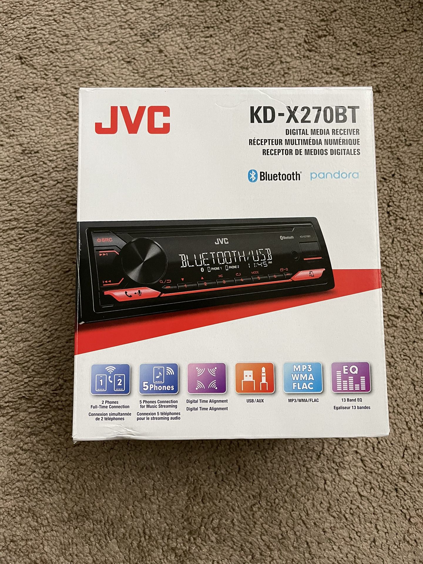 Jvc Bluetooth KD-X270BT