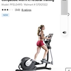 ProForm 450 LE Rear Drive Elliptical, Compatible with iFit Personal Training


