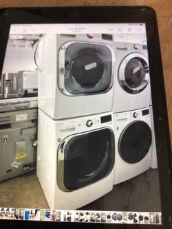 LG Washer And Electric Dryer ( Big Drum) 