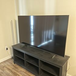 Samsung Crystal 4K UHD DU7200D 65” TV and TV Stand