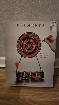 Elements Mini Dart Board Drinking Game!