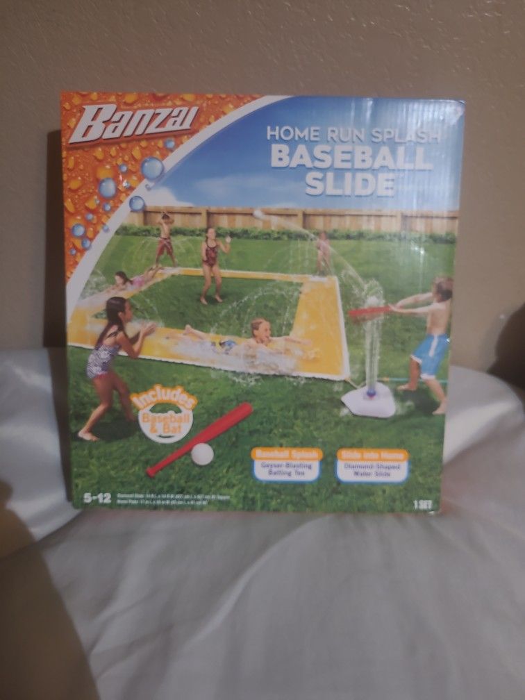 Home Run Splash Baseball Slide