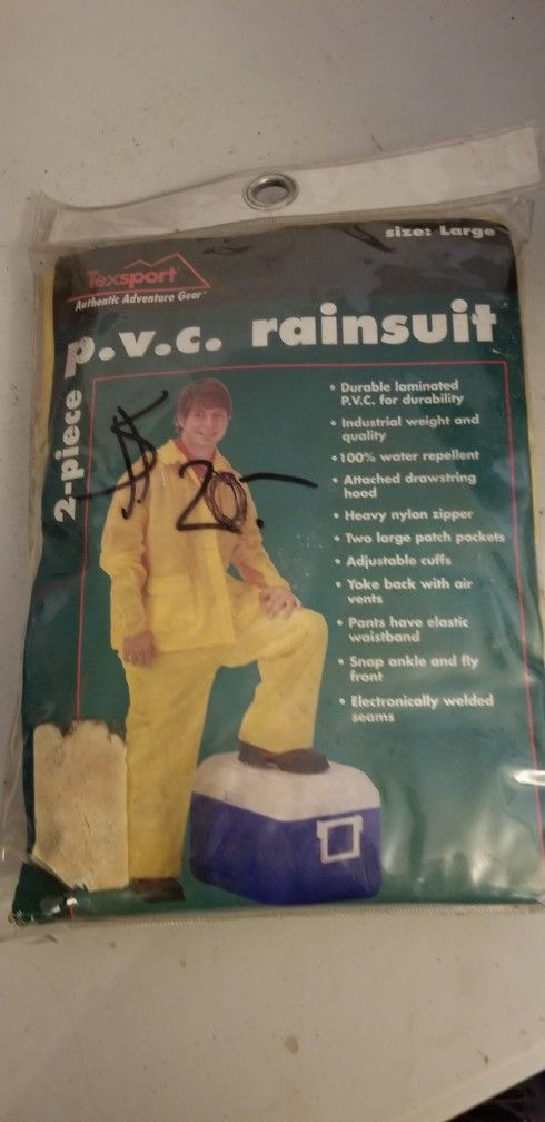 Rain Suit 2 - Piece Size Large