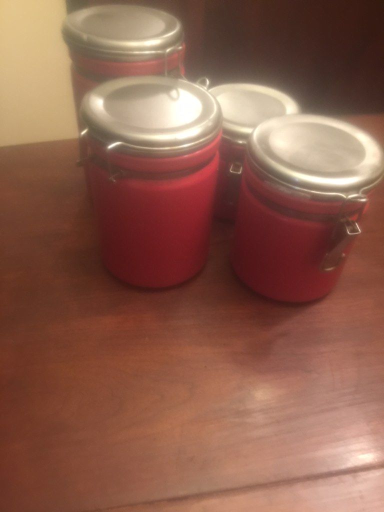 Kitchen counter containers
