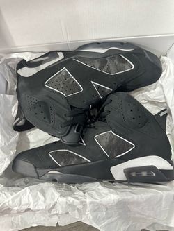 Air Jordan 6 Retro Black White Sneakers