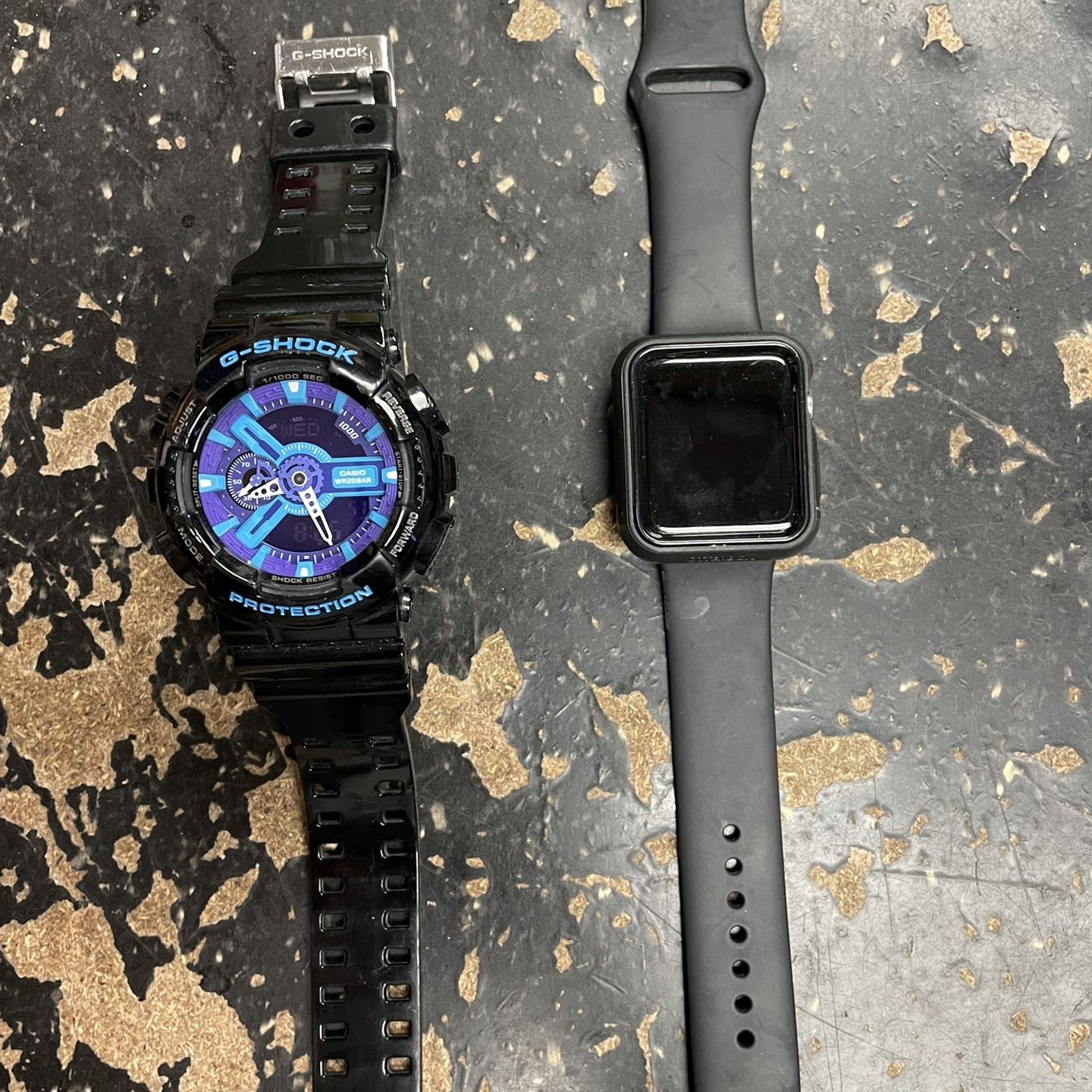 Apple Watch And G Shock Watch 