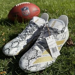 Adidas Adizero Electric White/Gold JQ0028 Size  12 New without box