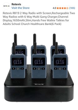 Retevis RB19 2 way Radio with Screen