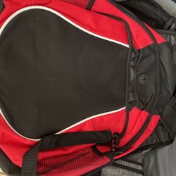 Red And Black Backpack