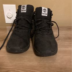 Timberland Men's Graydon Leather Sneaker Boots, Jet Black