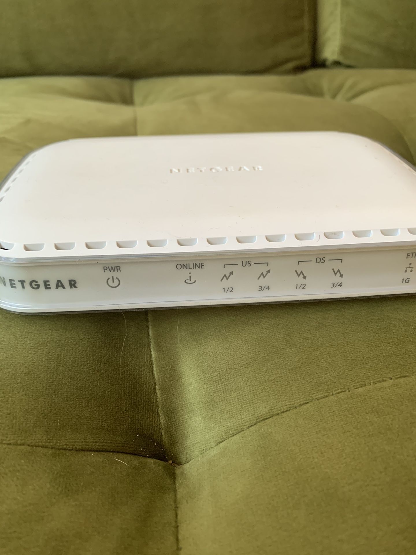 Netgear modem and router combo