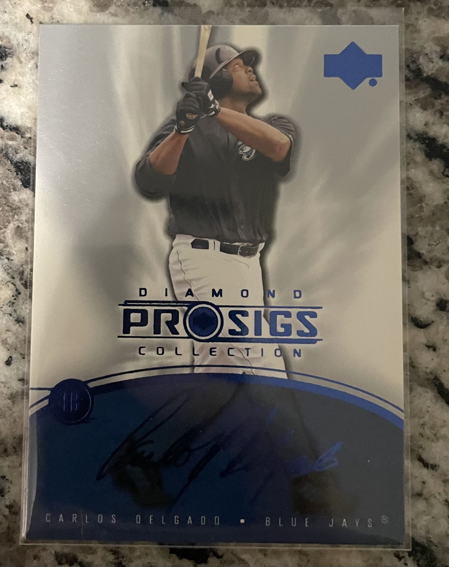 Carlos Delgado Diamond Collection Pro Sigs 2004 Upper Deck #90
