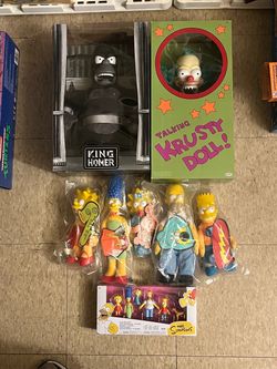 The Simpsons Toy Collection Lot