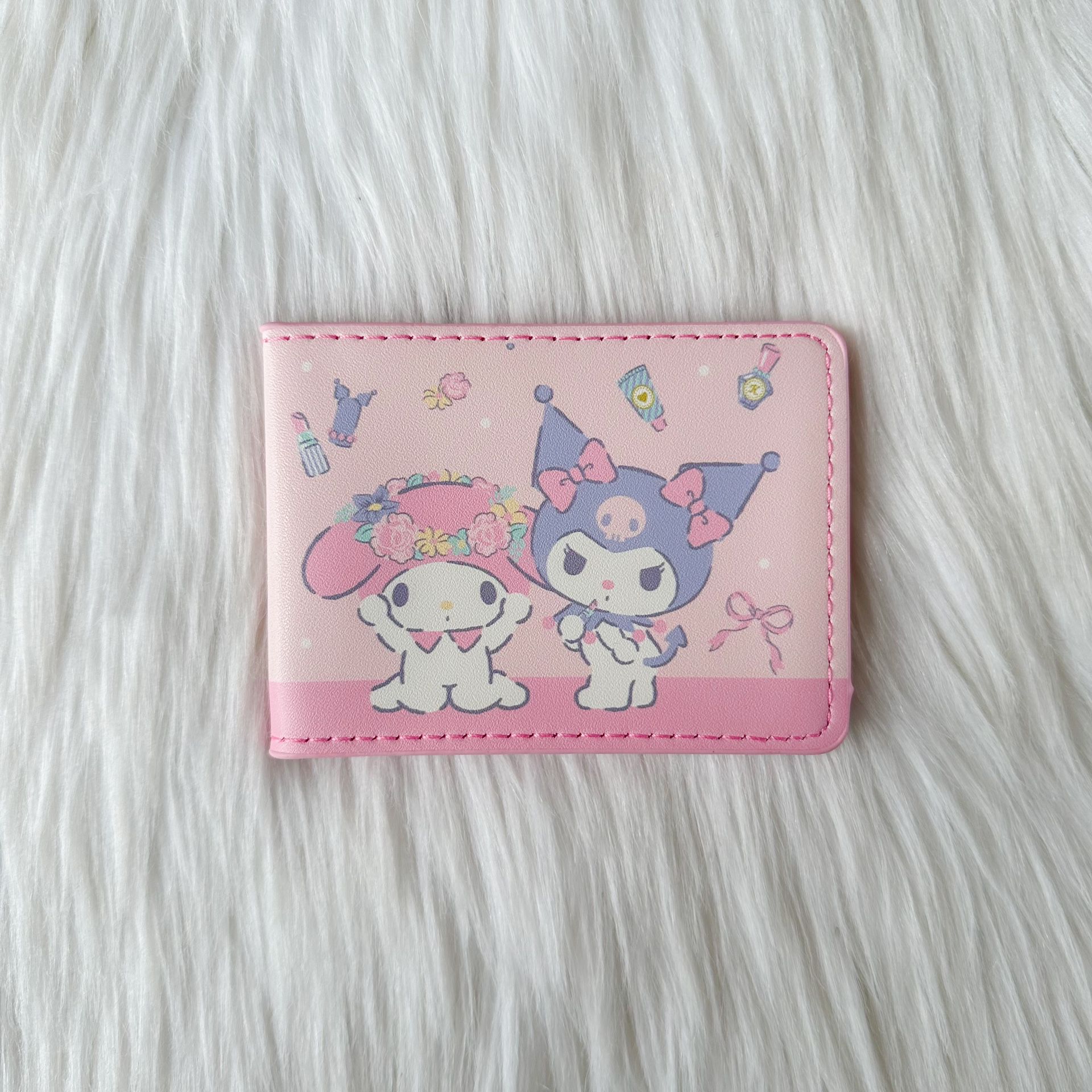 My Melody and Kuromi card wallet