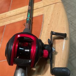 Brand New Bait Caster With Shakespeare Fishing Pool