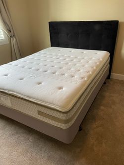 Headboard and frame