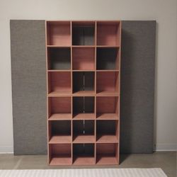 2 Square 9-Cube Storage Shelves – Like New