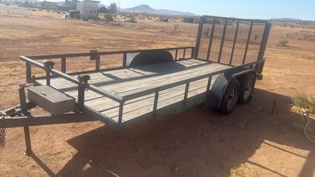 16ft tráiler with 4ft ramp