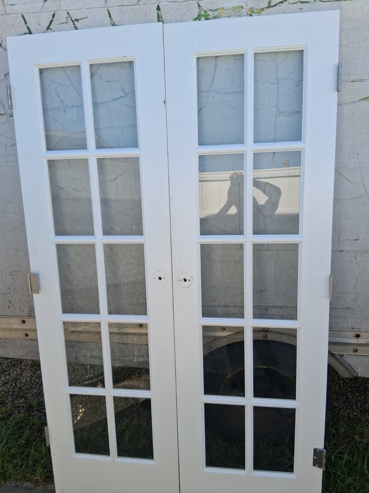 Juego De Puerta  Exterior E Interior Mide 48” X80” Pulgadas  