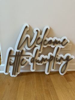 Baby Shower Sign 
