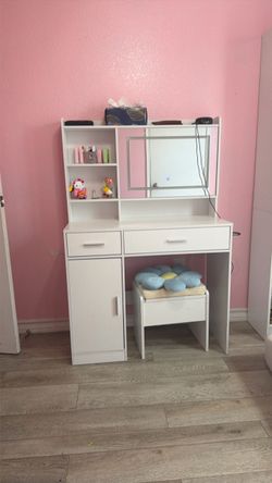 White Vanity