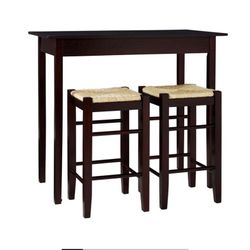 Tavern Table And Chairs For Dorm Cabin Dining Room hHome Decor 