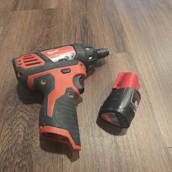 Milwaukee Drill With Battery 