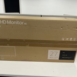 LG Monitor 27” UHD 4K IPS AMD Free sync 