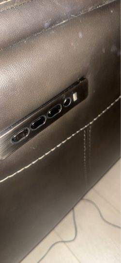 Power Recliner Sofa with USB Ports