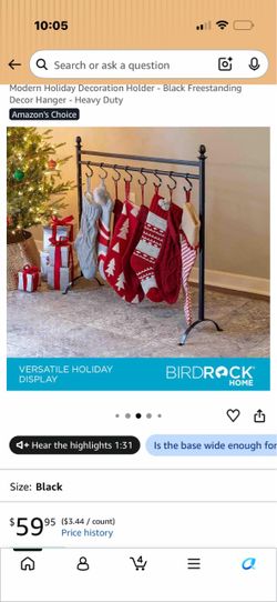Freestanding Stocking Holder