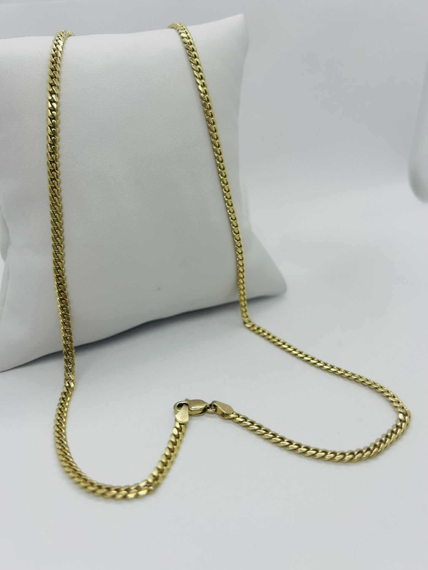 Chain Yellow Gold 10k. Cuban Link